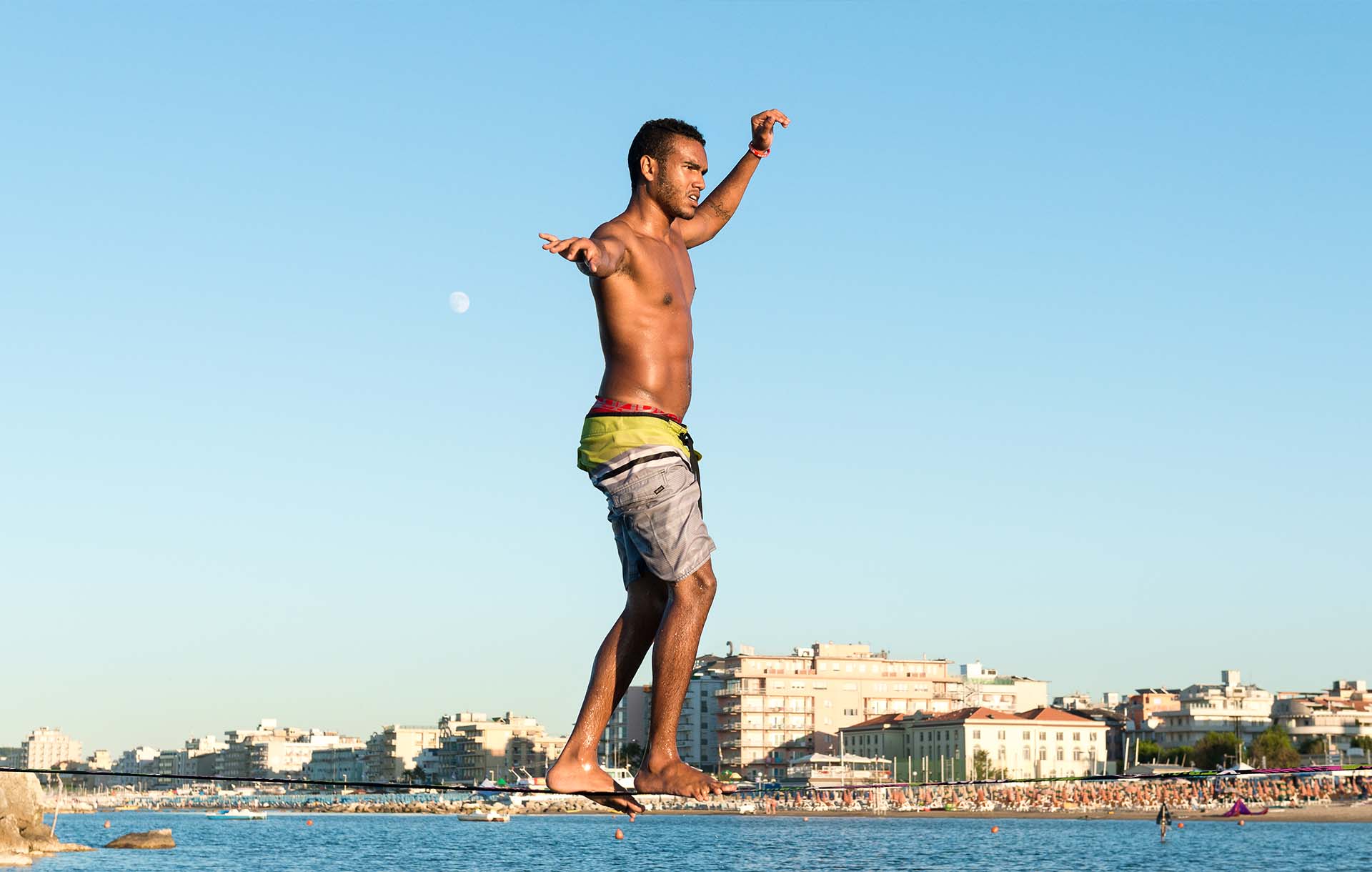 Ppprendre la slackline