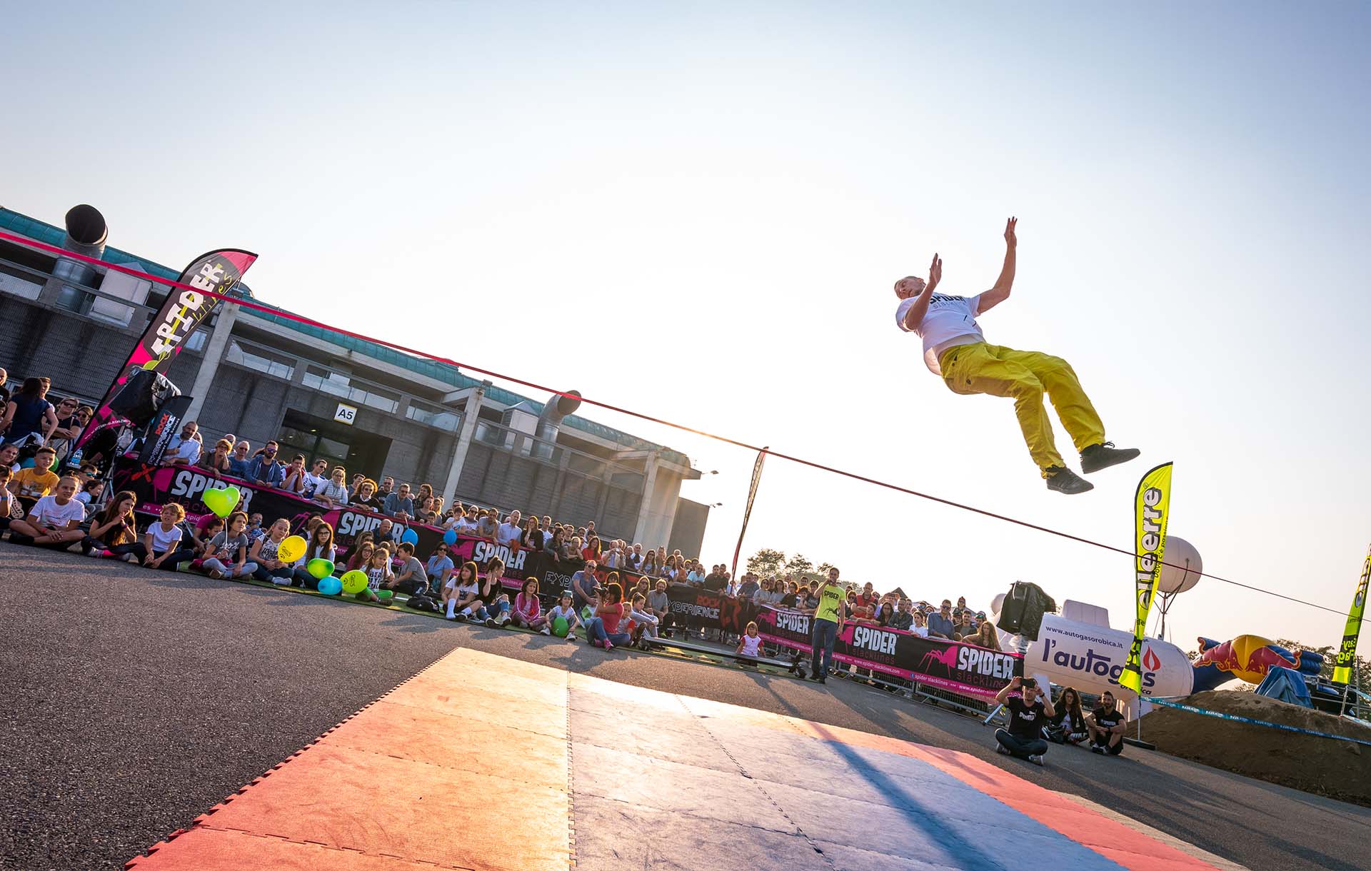 Competition de trickling