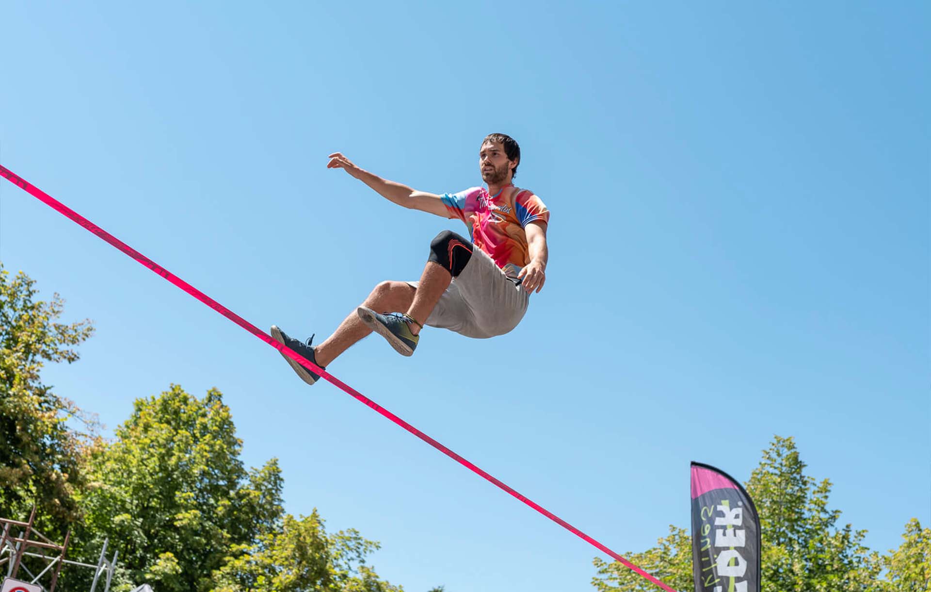 Trick slackline
