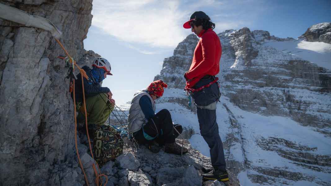 Trentino crew Highline adventure