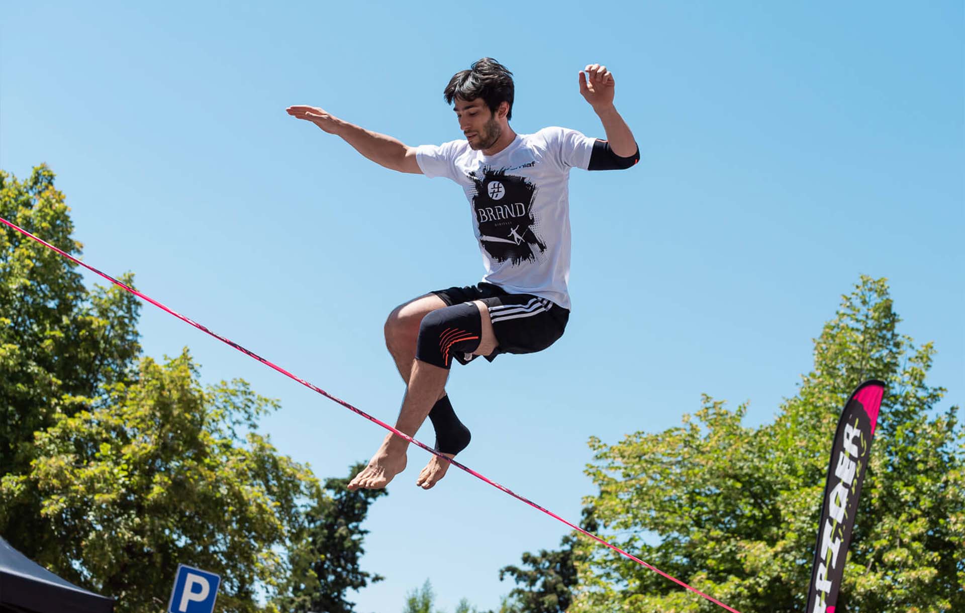 He visto los tipos de cinta online: ¿cambia mucho la dificultad entre la slackline de 25 mm y la de 50mm?